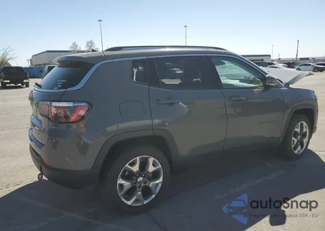 2020 Jeep Compass Limited from USA, damaged, VIN 3C4NJDCB0LT215585